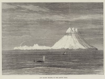 Jan Mayen Island, in the Arctic Seas by English School