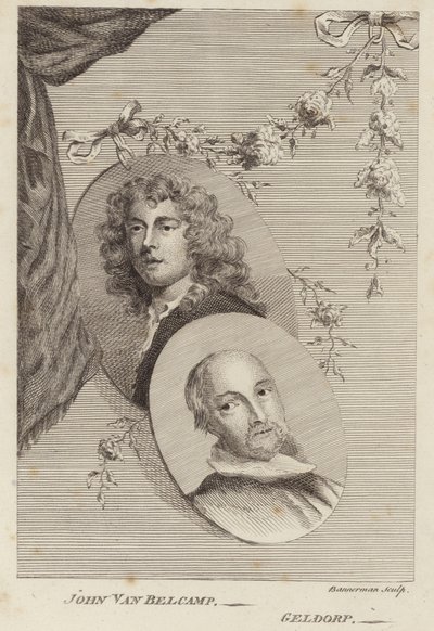 Jan van Belcamp and George Geldorp by English School