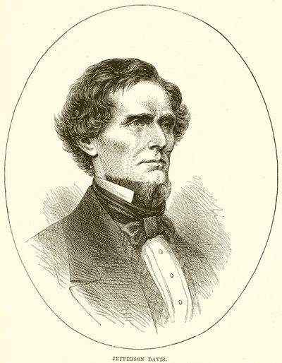 Jefferson Davis by English School