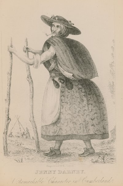 Jenny Darney, a Remarkable Character in Cumberland by English School