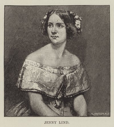 Jenny Lind by English School