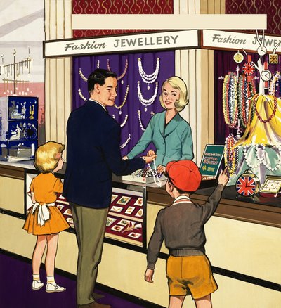 Jewellery Shop assistant by English School