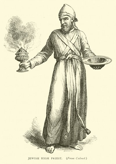 Jewish High Priest by English School