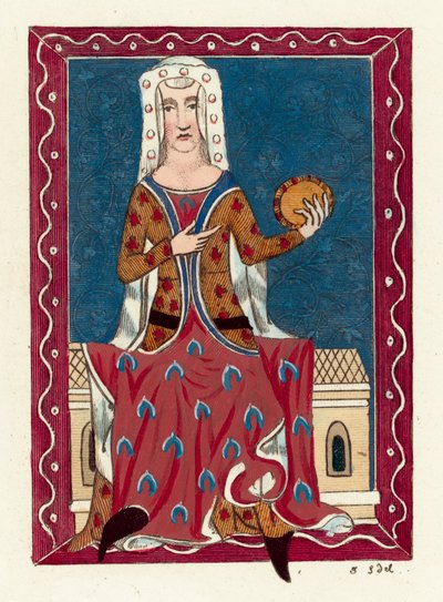 Joan, Countess of Kent, wife of Edward The Black Prince by English School
