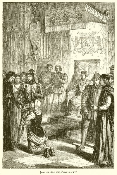 Joan of Arc and Charles VII by English School