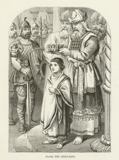 Joash, the Child-King by English School