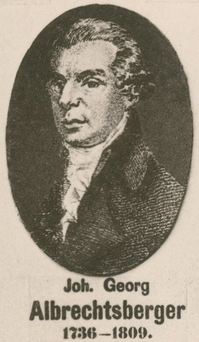 Johann Georg Albrechtsberger by English School