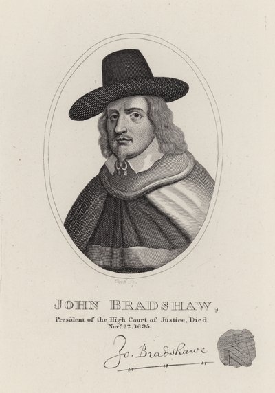John Bradshaw by English School