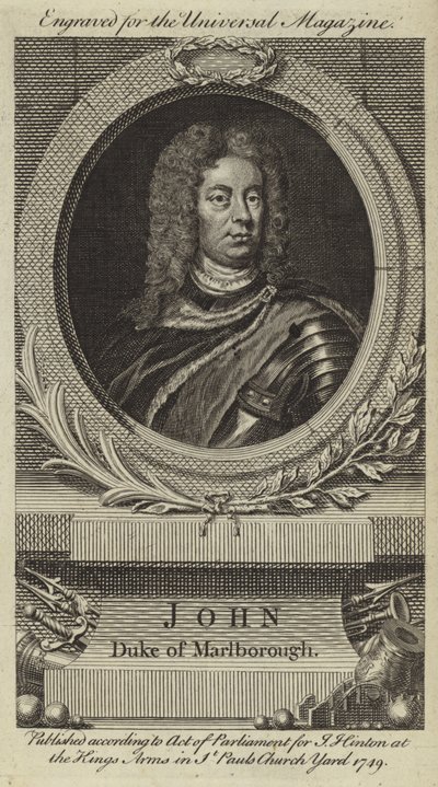 John, Duke of Marlborough by English School