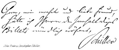 John Frederic Christopher Schiller by English School