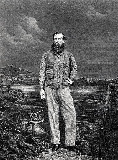 John Hanning Speke, frontispiece for his book 
