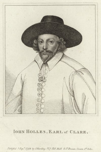 John Holles, Earl of Clare by English School