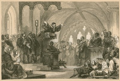 John Knox preaching at St. Andrews by English School