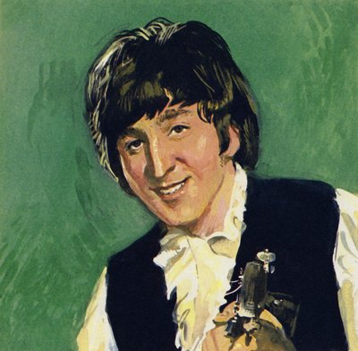 John Lennon of The Beatles by English School