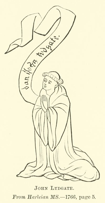 John Lydgate by English School