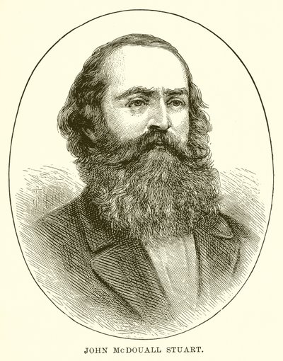 John McDouall Stuart by English School