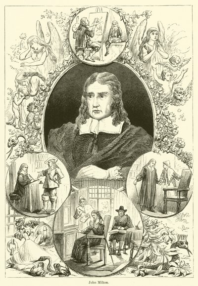 John Milton by English School