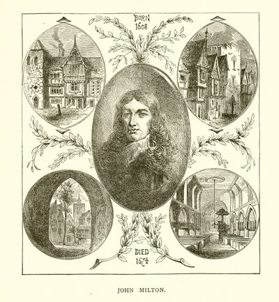 John Milton by English School