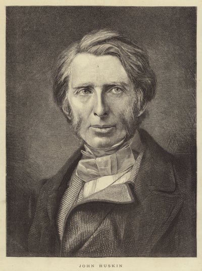 John Ruskin by English School