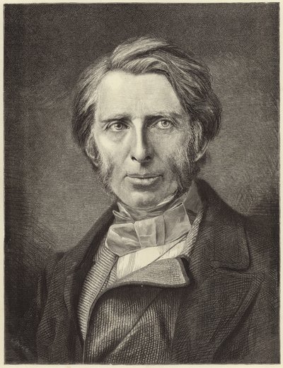 John Ruskin by English School