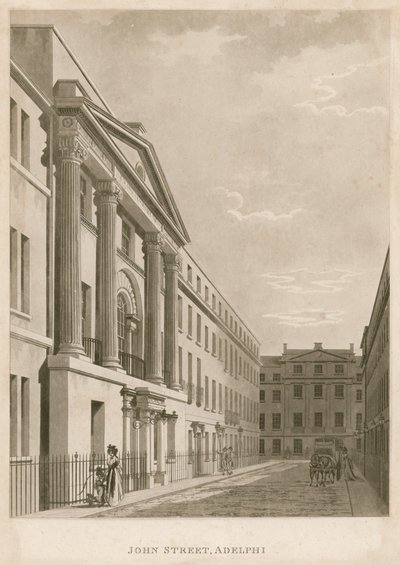 John Street, Adelphi, London by English School