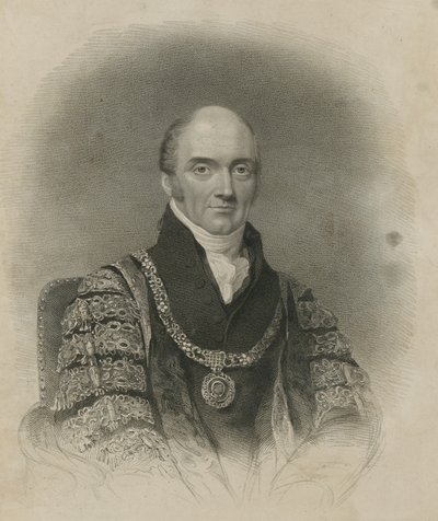 John Thomas Thorp, Lord Mayor of London in 1815 by English School