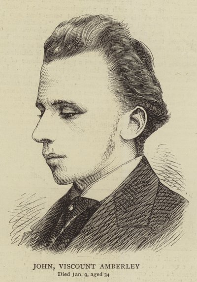 John Viscount Amberley by English School