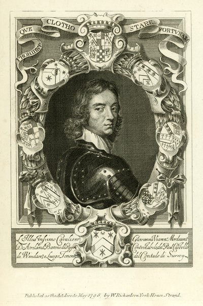 John, Viscount Mordaunt by English School