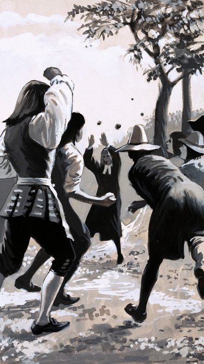 John Wesley, the Preacher, Was Not Always Welcome at Meetings by English School
