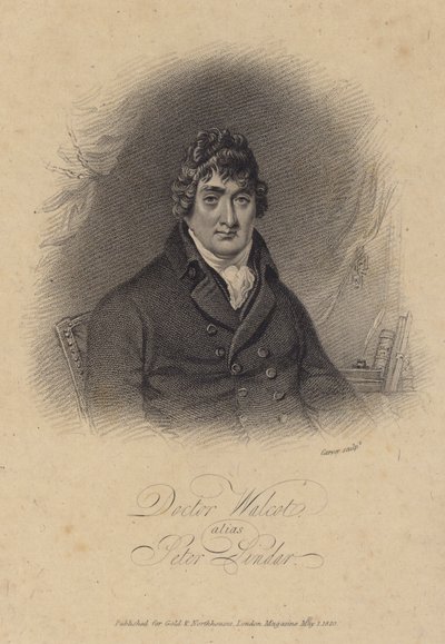 John Wolcot, English physician and satirist who wrote under the pen name Peter Pindar by English School