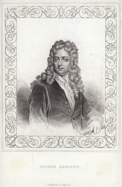 Joseph Addison, English Author and Politician by English School