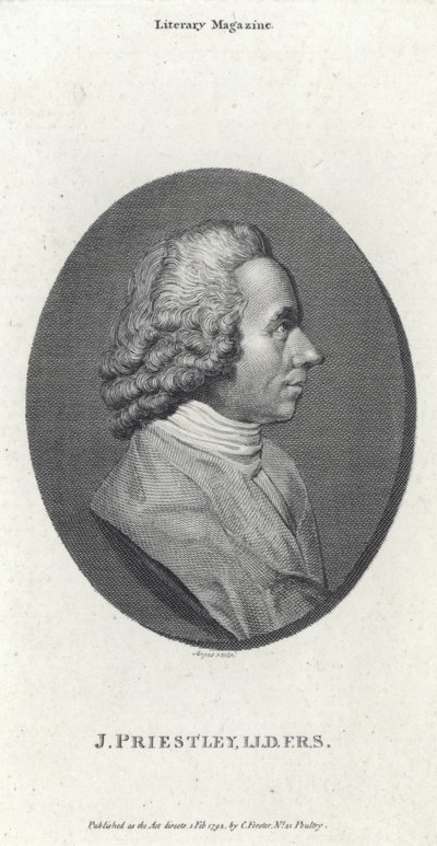 Joseph Priestley by English School