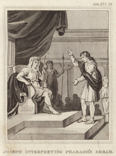 Joseph interpreting Pharaoh