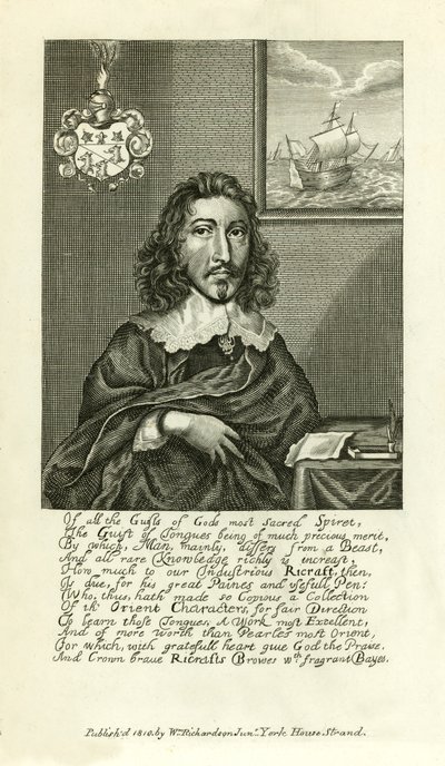 Josiah Ricraft by English School