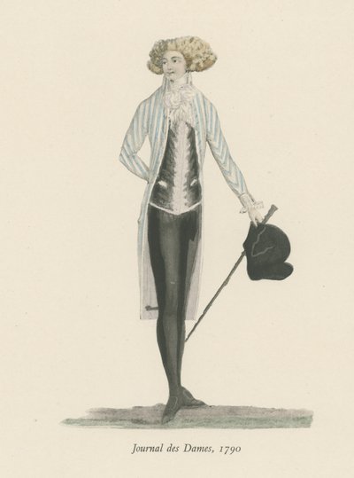 Journal des Dames, 1790 by English School