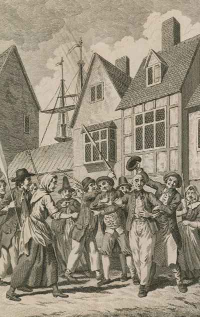 Judge Jeffries Seized at Wapping by English School