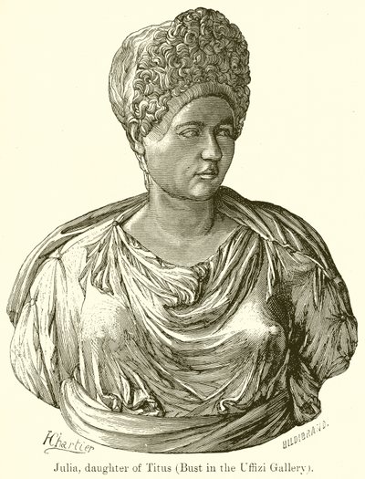 Julia Daughter of Titus by English School