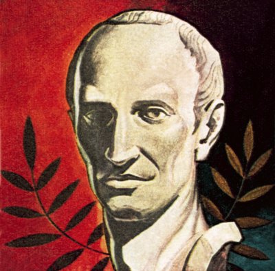 Julius Caesar, Assassinated on the Ides of March 44BC by English School