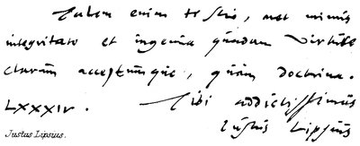 Justus Lipsius by English School