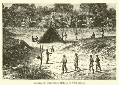 Kawala, an entrenched village in West Africa by English School