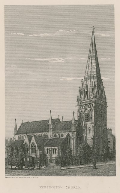 Kensington Church, London by English School