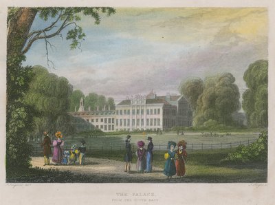 Kensington Palace, London, from the south east by English School