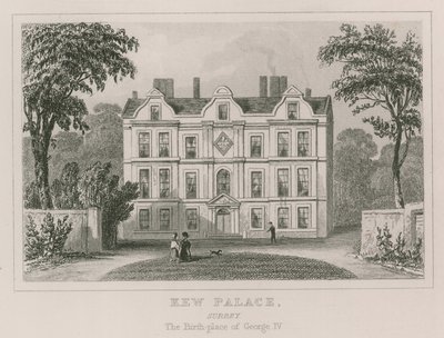 Kew Palace, Surrey - The Birthplace of George IV by English School