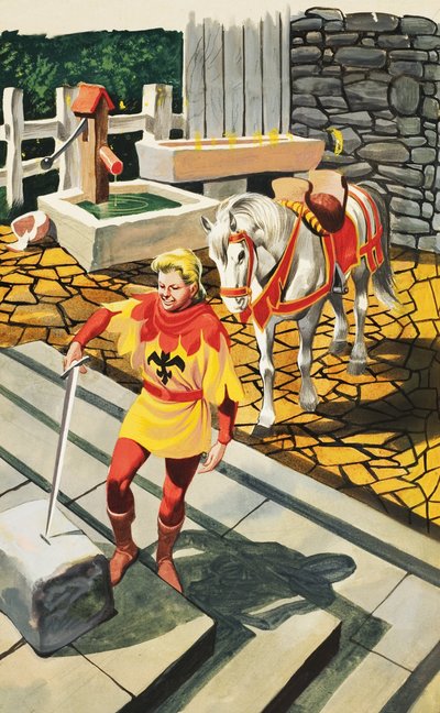 King Arthur by English School