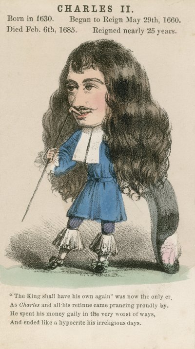 King Charles II by English School