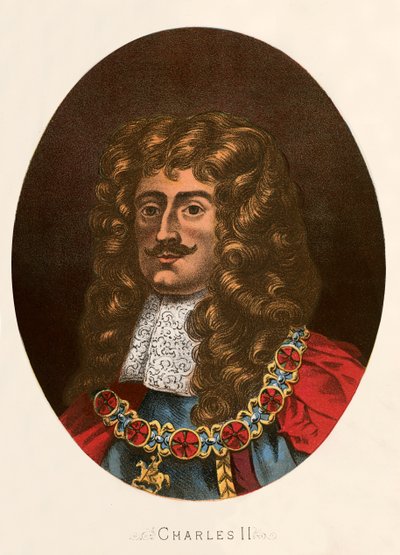 King Charles II by English School