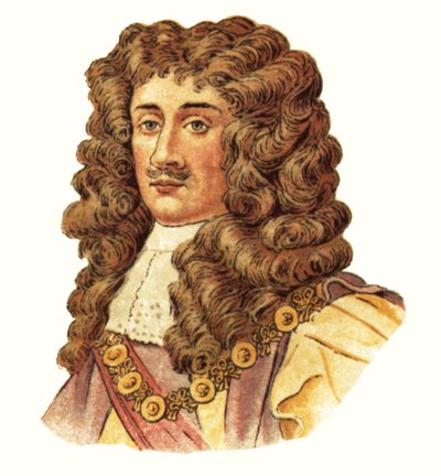King Charles II by English School