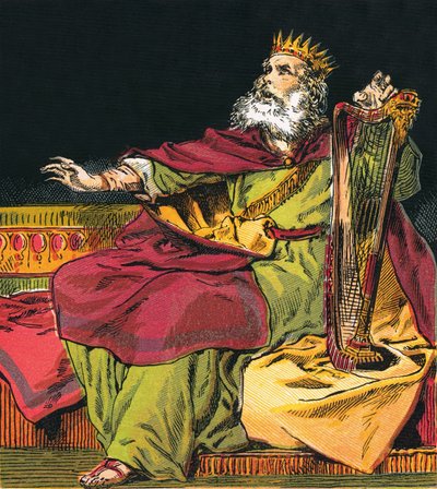 King David by English School