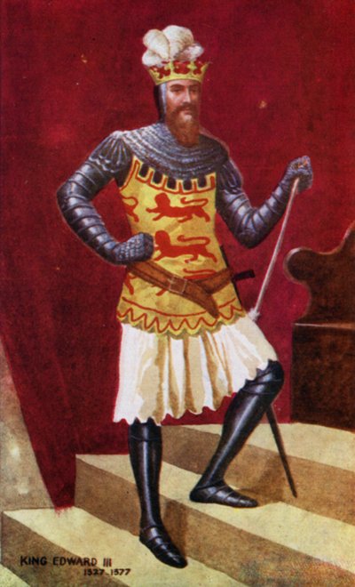 King Edward III by English School