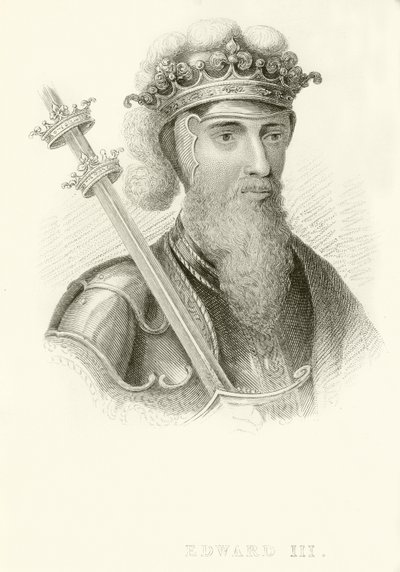 King Edward III by English School